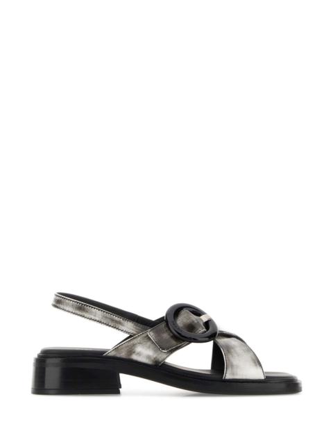 Prada Prada Women White Leather Sandals