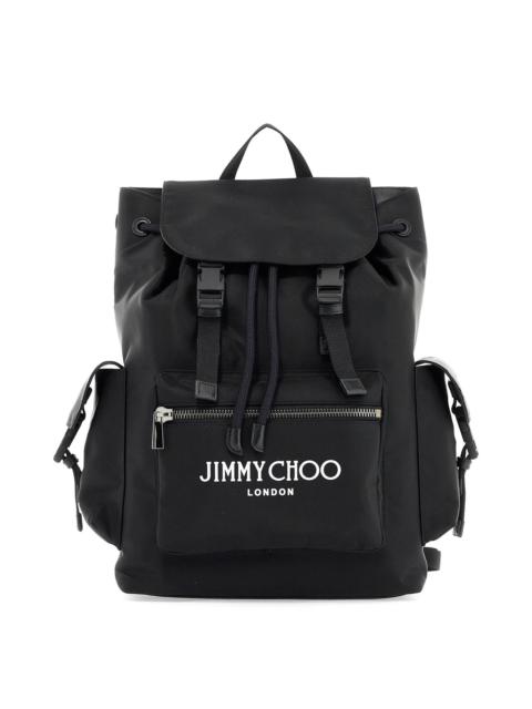 Jimmy Choo Nylon Filmore Backpack For Men