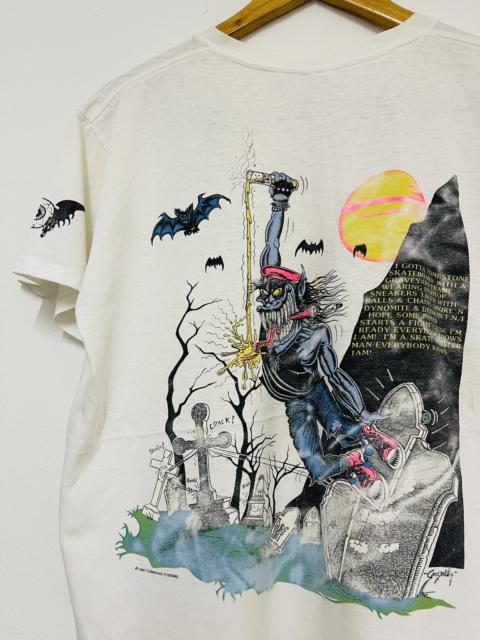 Other Designers Vintage - Vintage Monster Island 1987 Skate Surf Zoid By Gonzalez st1