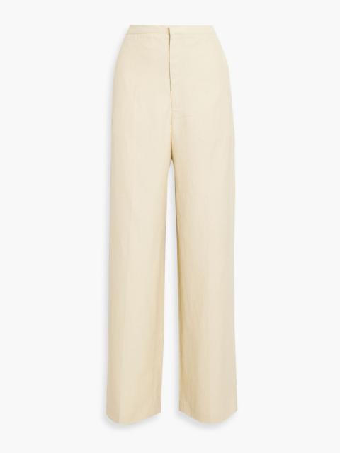 Loulou de Saison Aiwa twill wide-leg pants