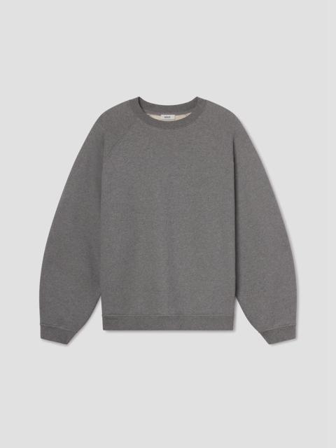 AGOLDE VALMA SWEATSHIRT IN GREY HEATHER