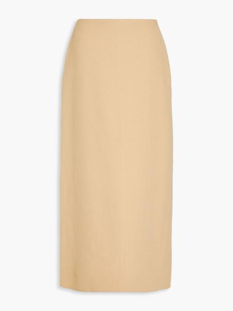 BY MALENE BIRGER Palomie wool-felt midi skirt