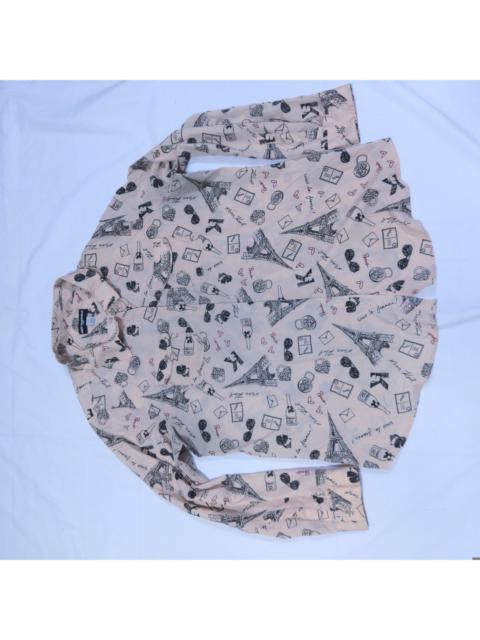 Other Designers Karl Lagerfeld Paris Womens Shirt Blouse Top
