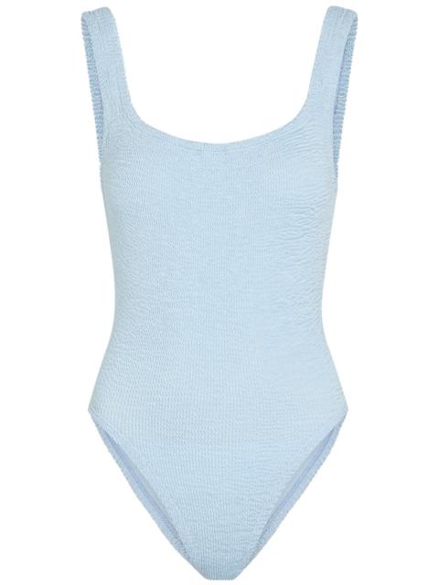 Hunza G Hunza G Square-neck Crinkle Swimsuit
