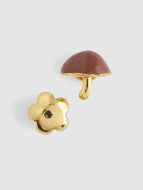 Madewell Mushroom & Flower Screw Pin Set