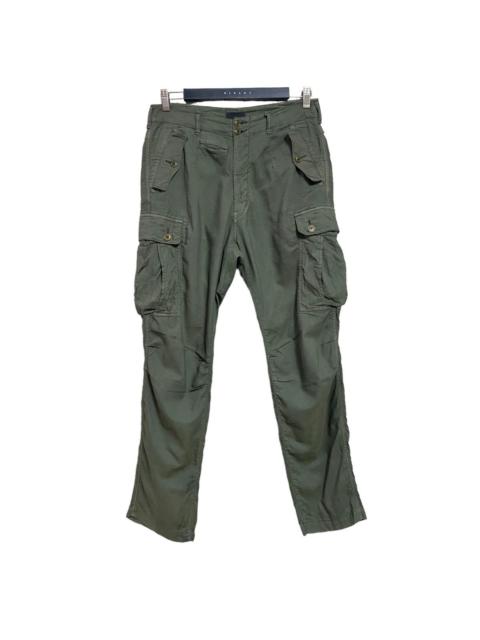 Other Designers SAGE DE CRET Linen Cargo Pants Made in Japan