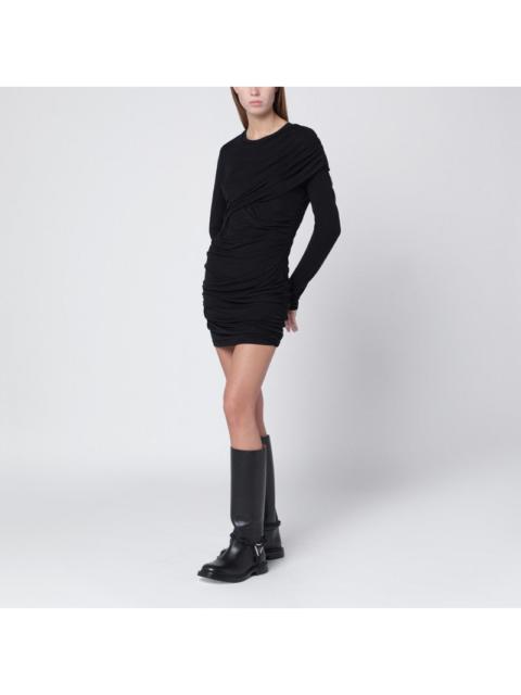 Isabel Marant Étoile Isabel Marant Étoile Denise Draped Black Jersey Dress Women