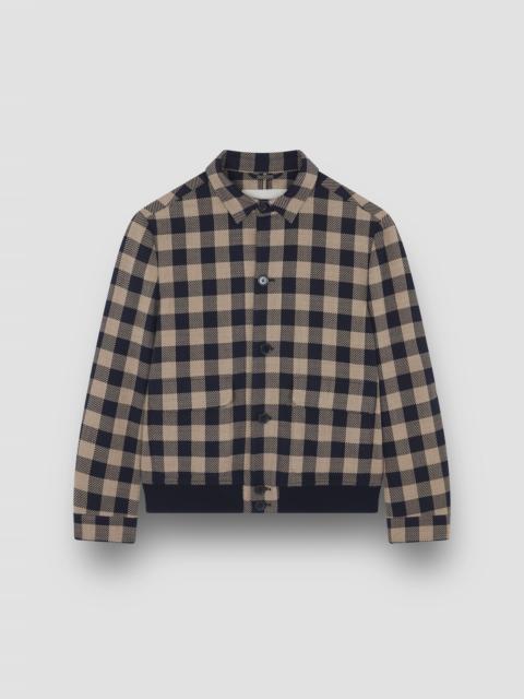 Paul & Shark WOOL BLOUSON WITH CHECK PATTERN