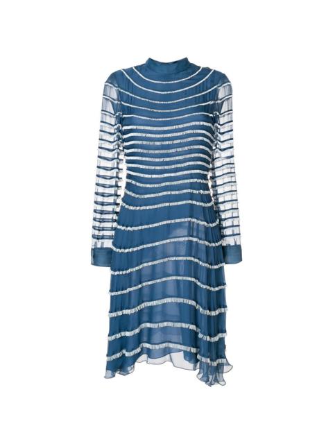 Valentino Valentino Garavani Ruffled Midi Dress