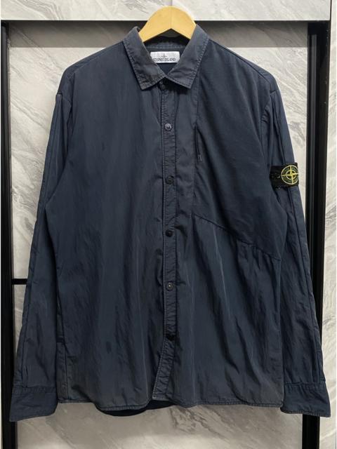 Stone Island STONE ISLAND AW16 Garment Dyed Cotton Nylon Overshirt Jacket