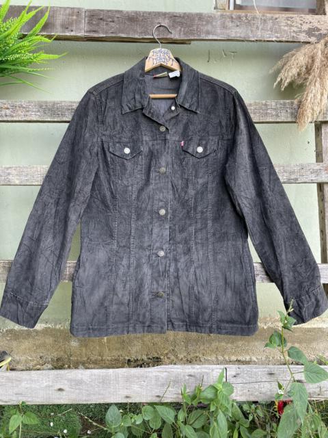 Other Designers Vintage - Vintage Levis Red Tab Courdroy Button Up USA 90s