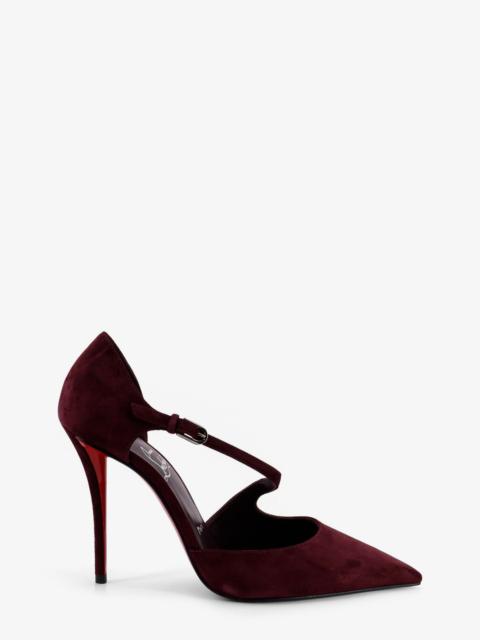 Christian Louboutin Christian Louboutin Miss Ziggyta 100 Suede Pumps