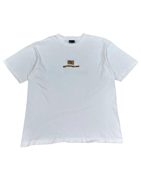 Other Designers Vintage - RARE!VTG 90s YAGA EMBROIDERED SMALL LOGO SINGLE STITCHED