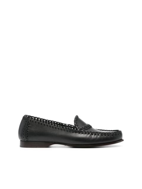 Sastre leather loafers
