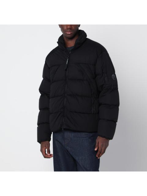 C.P. Company C.P. Company Black Nylon Zip-Up Down Jacket Men