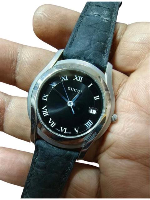 Gucci swiss made watch black