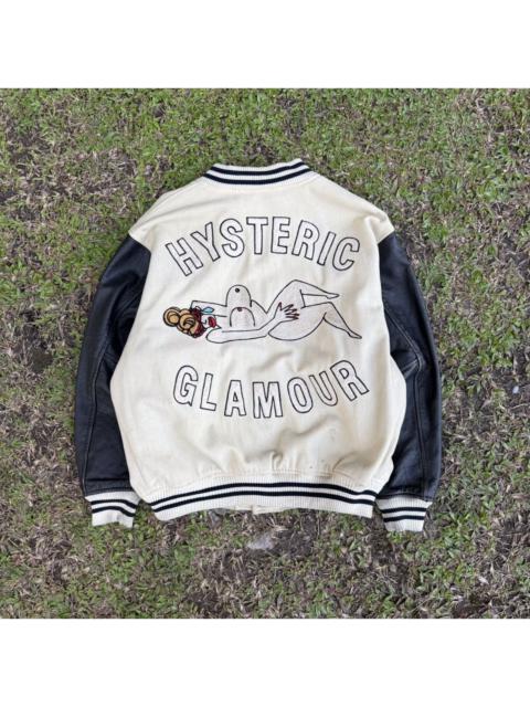 Hysteric Glamour HYSTERIC GLAMOUR Super Rare Embroidery Logo Varsity Jacket