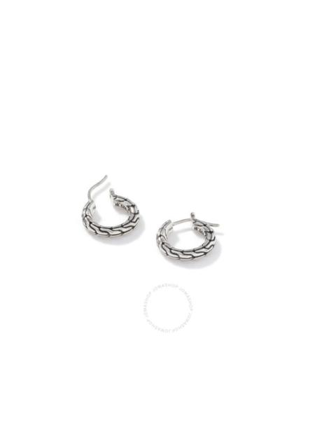 Other Designers John Hardy Classic Chain Sterling Silver Small Hoop Earring - Eb999709