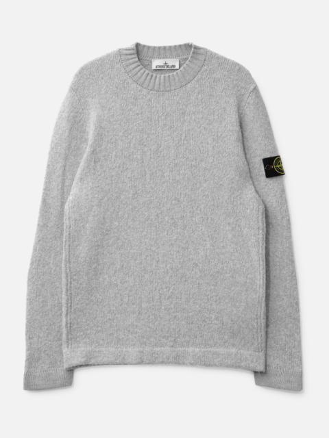 Stone Island FANCY YARN CREWNECK JUMPER WITH BRUSHED TEXTURE