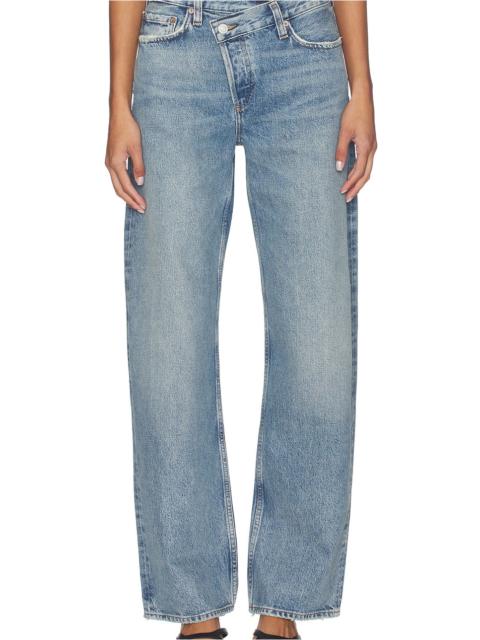 AGOLDE Arc Criss Cross Jeans