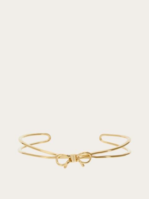 FERRAGAMO Bangle with bow - size M/L