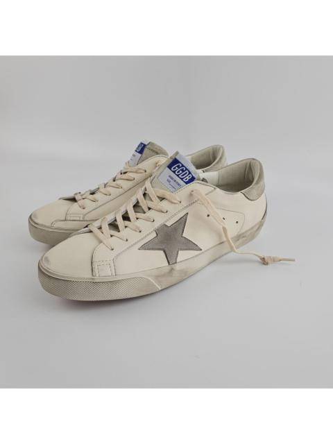 Golden Goose GOLDEN GOOSE Super Star Men's White/Gray Sneakers New (Men's