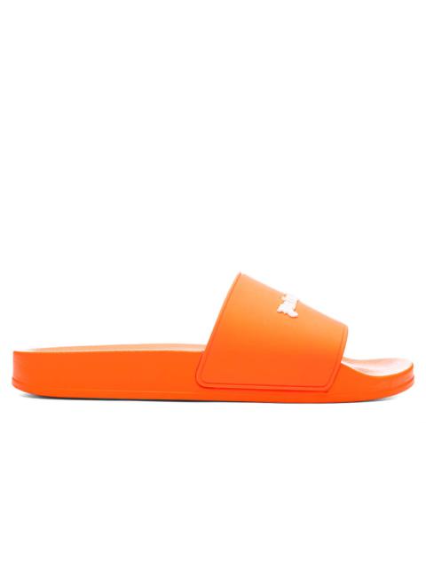 Palm Angels CLASSIC LOGO POOL SLIDER - ORANGE FLUORESCENT