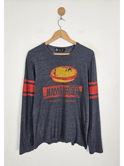 Hysteric Glamour x Andy Warhol Hamburger pop art Shirt