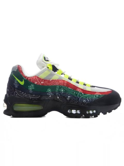 Nike AIR MAX 95 BIG BUBBLE - SAIL/VOLT/UNIVERSITY RED/SPORT GREEN