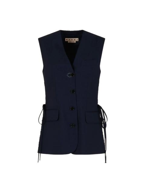 Marni Side Tie Vest
