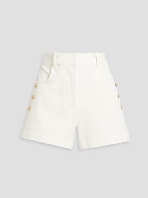 DEREK LAM 10 CROSBY Elliot cotton-blend twill shorts
