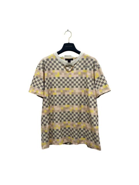 Louis Vuitton Louis Vuitton LV Damier Short-Sleeve T-Shirt
