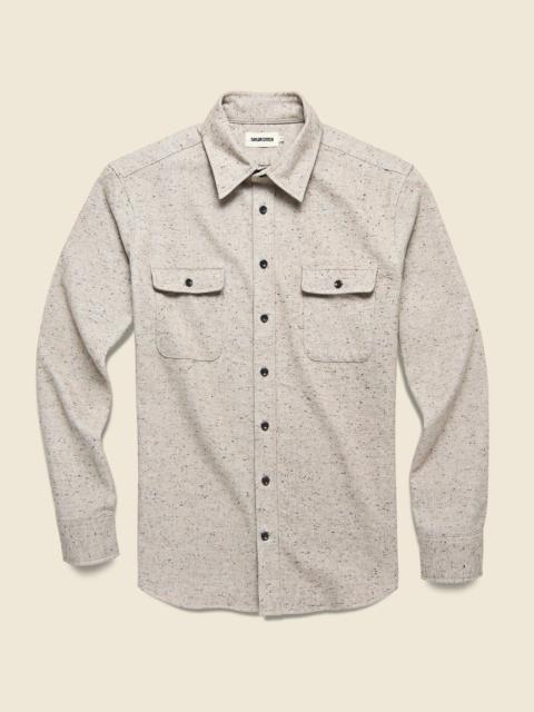 TAYLOR STITCH Yosemite Shirt - Oat Donegal
