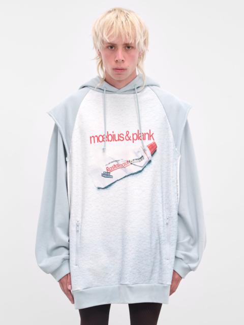 UNDERCOVER Oversized Moebius & Plank Layered Hoodie