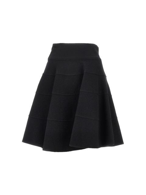 EMPORIO ARMANI Emporio Armani Wool Knee-length Skirt Black
