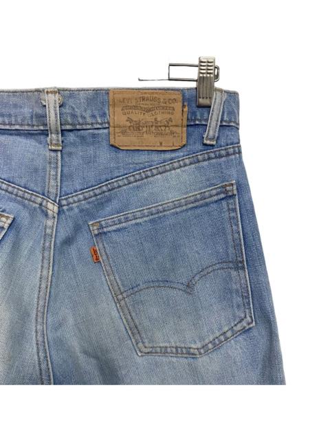 Levi's Vintage 80s Levis 505 Orangetab Overwashed Jeans Button 8