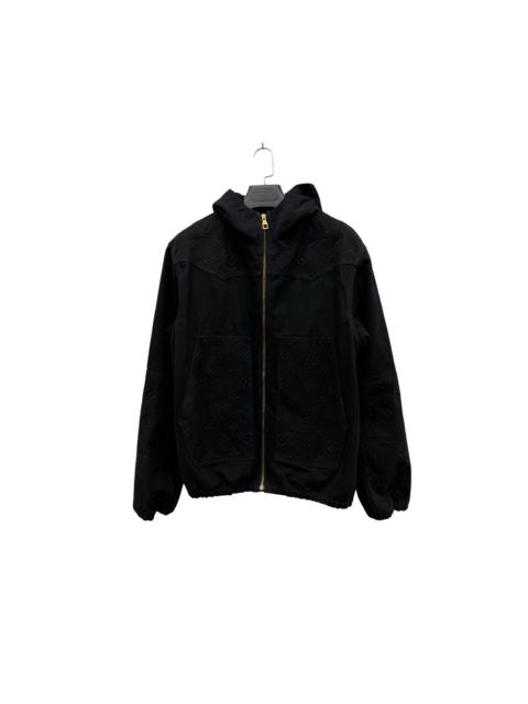 Louis Vuitton Louis Vuitton LV Washed Jacket with Embossed Logger Logo