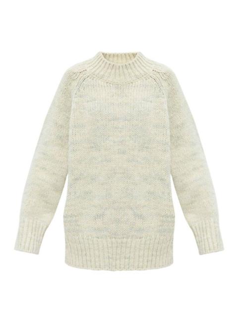 Maison Margiela Maison Margiela Ladies Pistachio Botanical Dye Crew-Neck Jumper