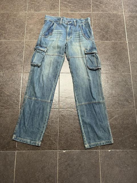 Other Designers Unknown Japanese Brand Double Knee Multiple Pocket Denim