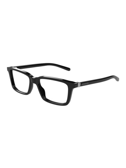 GUCCI Gucci Demo Rectangular Men's Eyeglasses GG1672O 005 56