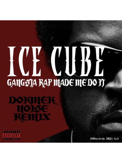 Other Designers Rap Tees - Gangsta Rap Made Me Do It / Ice Cube tshirt raptees