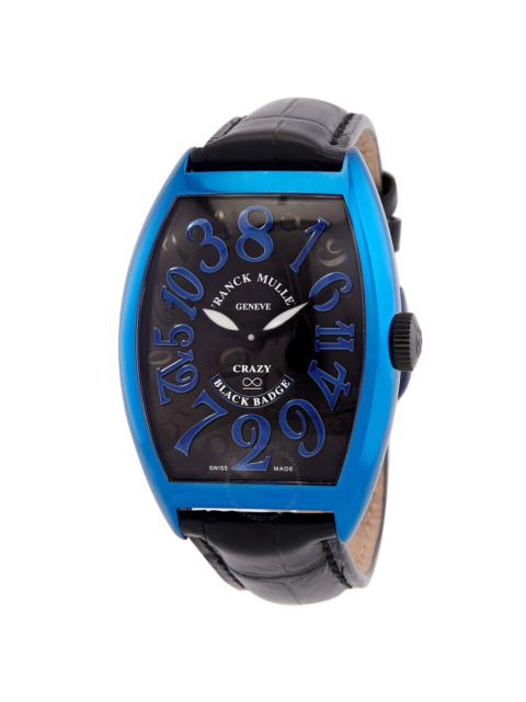 FRANCK MULLER Franck Muller Cintree Curvex Crazy Hours Automatic Black Dial Men's Watch 8880 CH BLACK BADGE BL AC