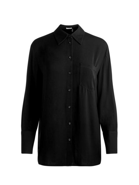 Alice + Olivia FINELY OVERSIZED BUTTON DOWN
