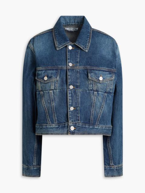 Victoria Beckham Cropped denim jacket