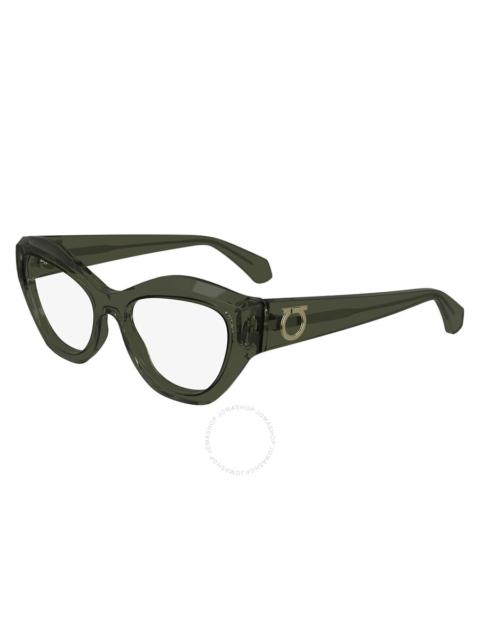 FERRAGAMO Salvatore Ferragamo Demo Cat Eye Ladies Eyeglasses SF2982 320 52