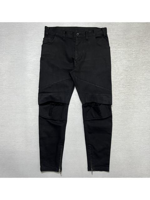 Julius Julius_7 X I.T - 11.5oz Stretch Denim Crash Rider Pants
