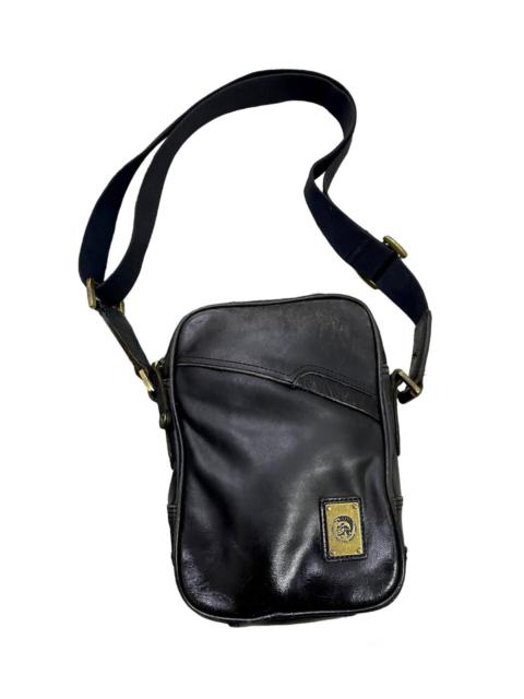 Diesel Square Leather Sling Bag
