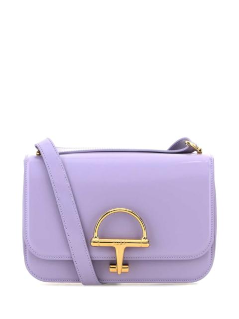 GUCCI Gucci Women Lilac Leather Small Gucci Siena Shoulder Bag