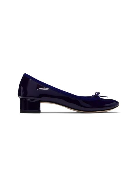 Repetto Navy Camille Heels