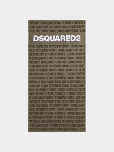DSQUARED2 DSQUARED2 LOGO BEACH TOWEL